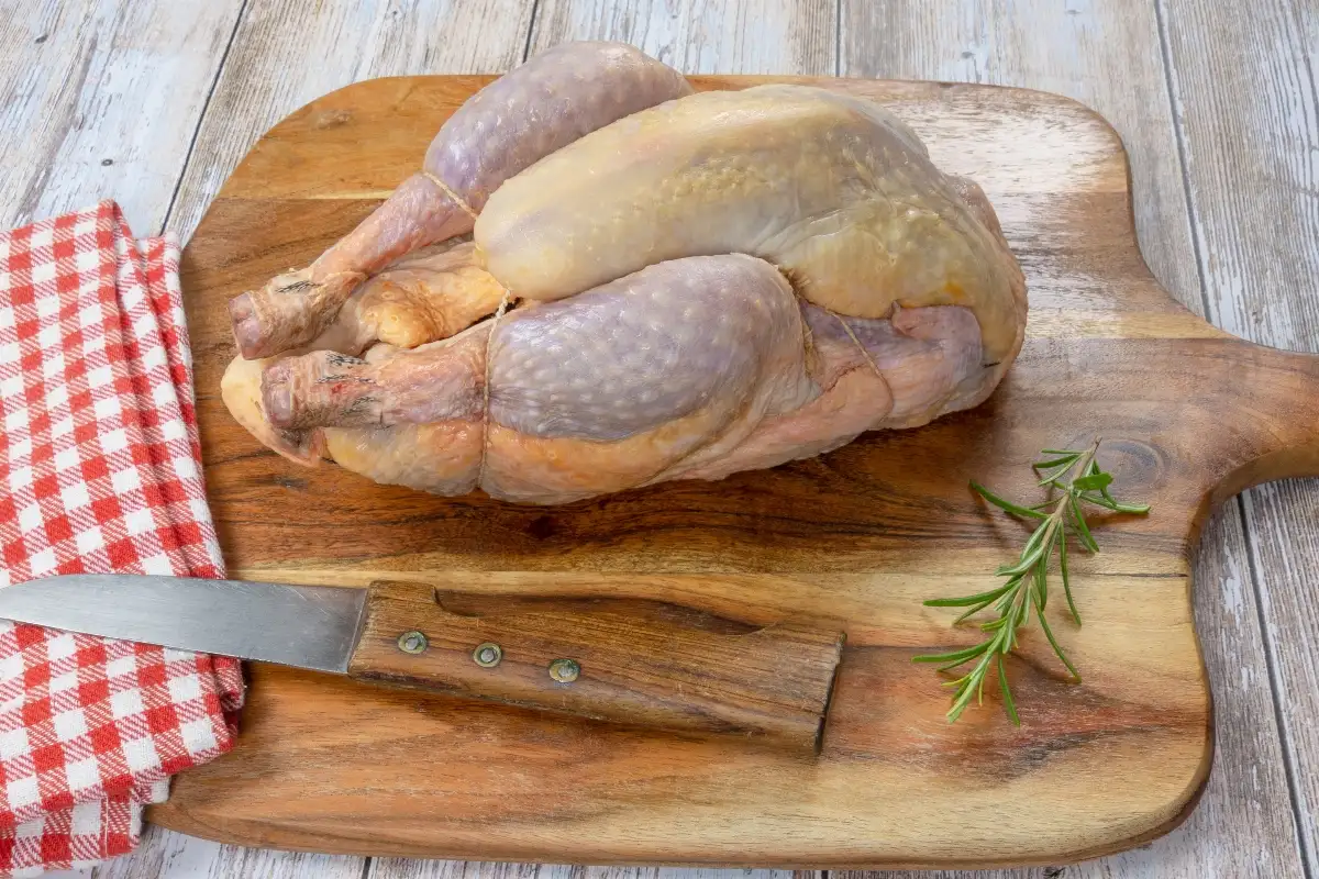 Pintade chaponée